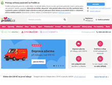 Tablet Screenshot of prodeti.cz